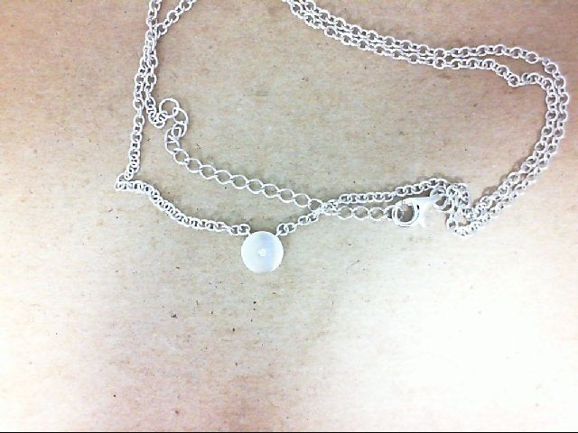 Lady's Sterling Silver Satin S