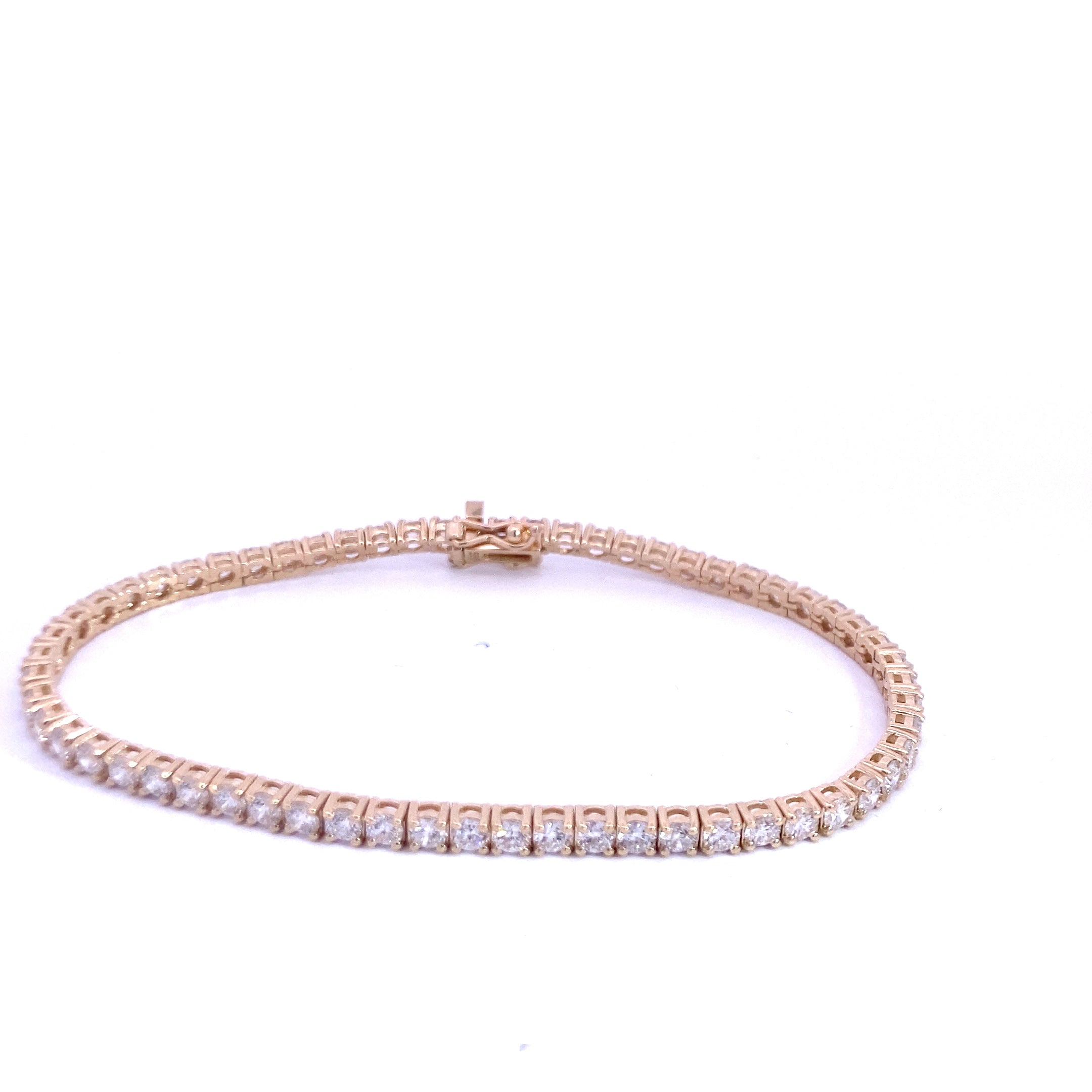 Lab grown diamond bracelet