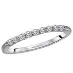 Lady's White 14 Karat Wedding