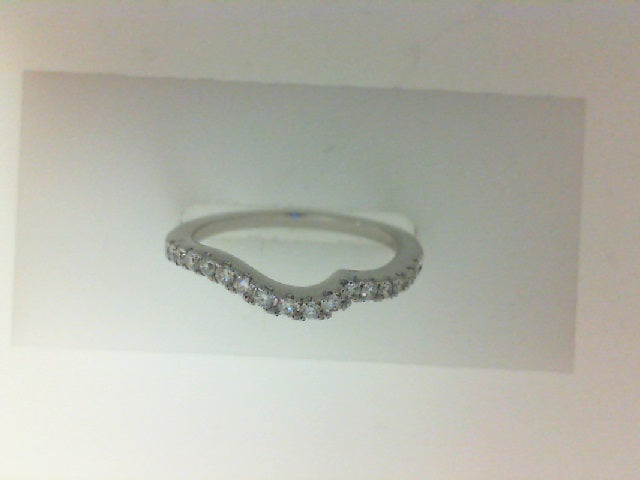 Lady's White 14 Karat Prong We