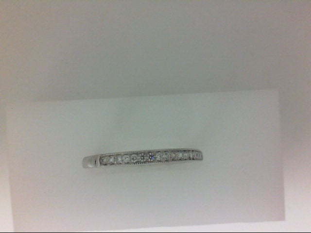 Lady's White 14 Karat Prong En