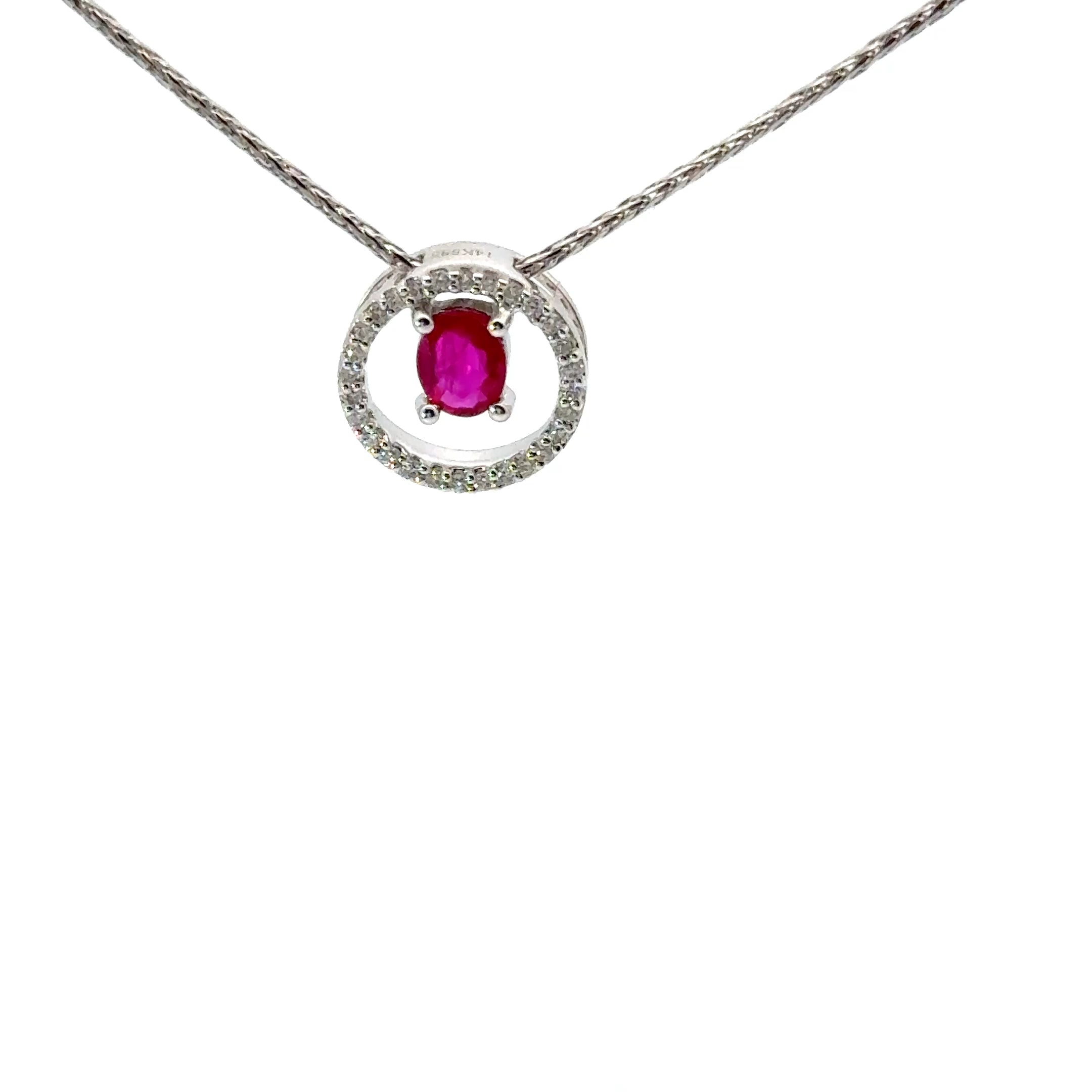 Colored Stone Pendant