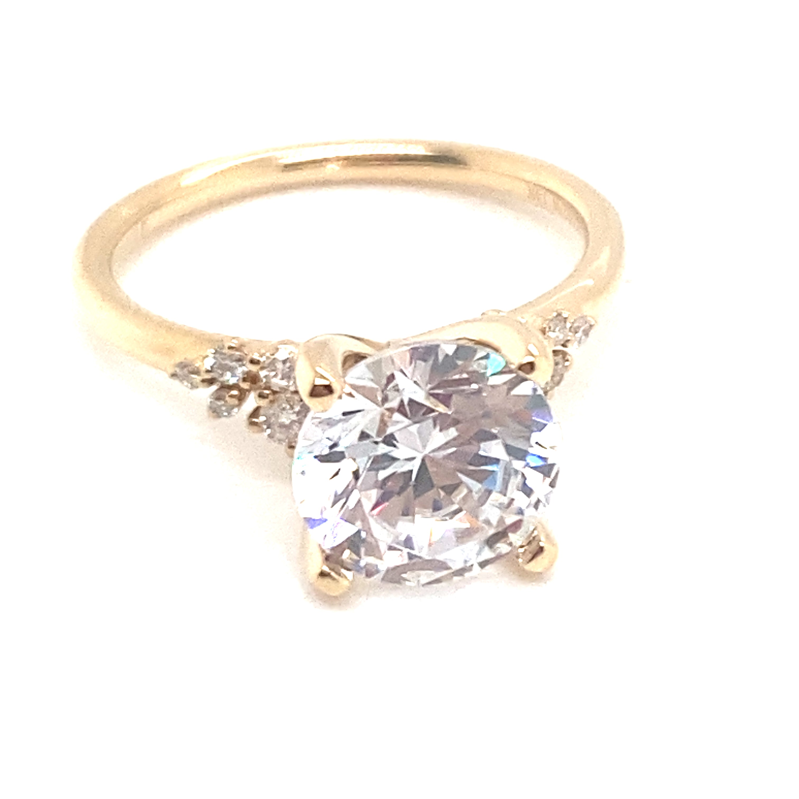 Diamond engagement ring