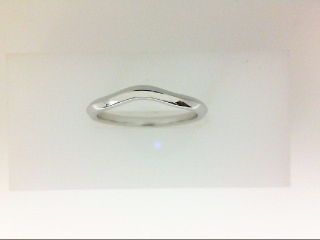 Lady's White 14 Karat Contour
