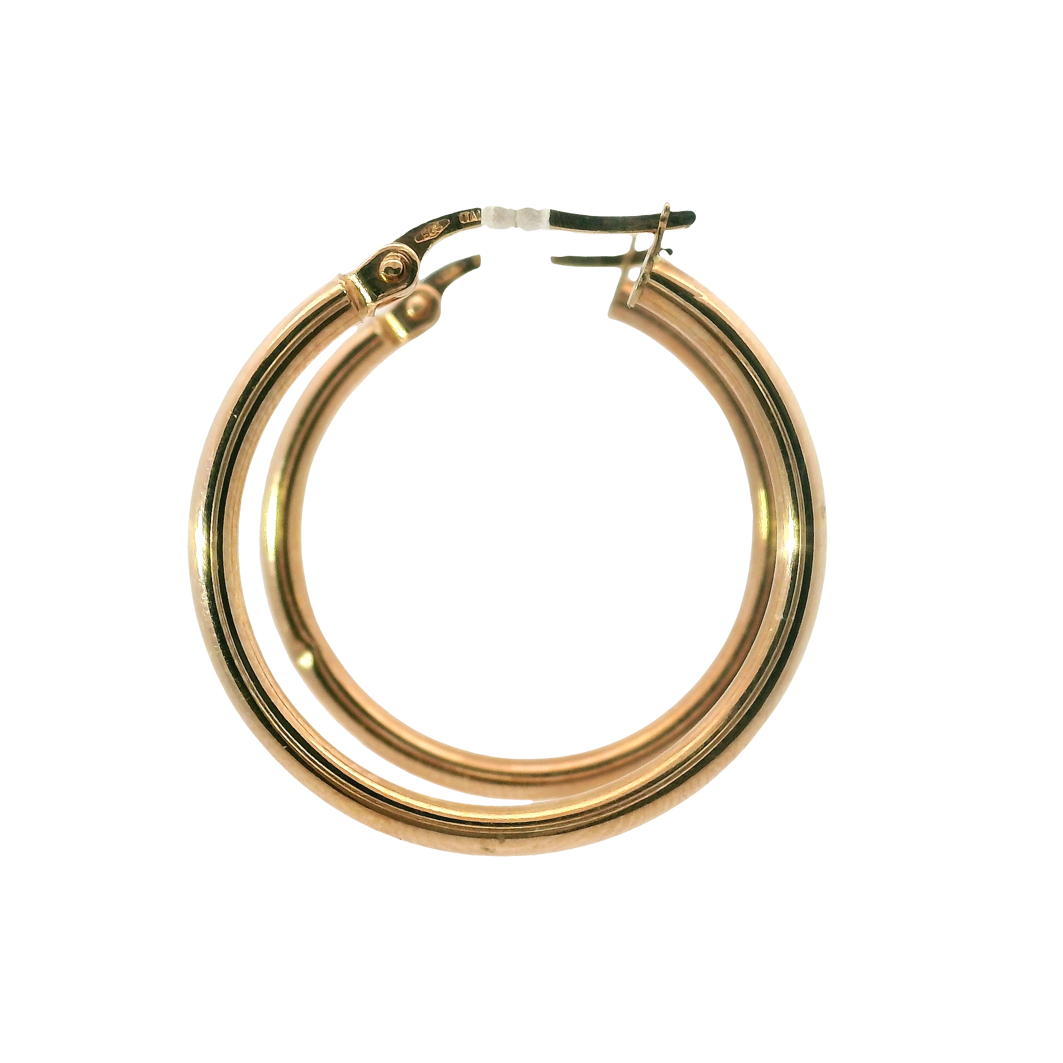 Timeless 20mm Hoop Earrings in 14K Rose Gold