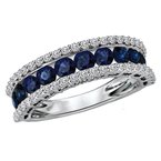 Colored Stone Rings  -  Women'
