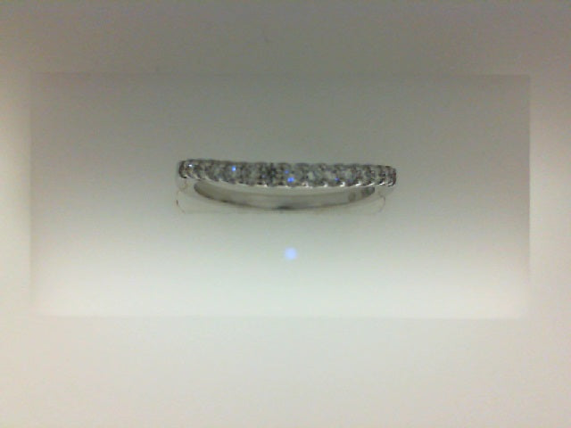 Lady's White 14 Karat Contour