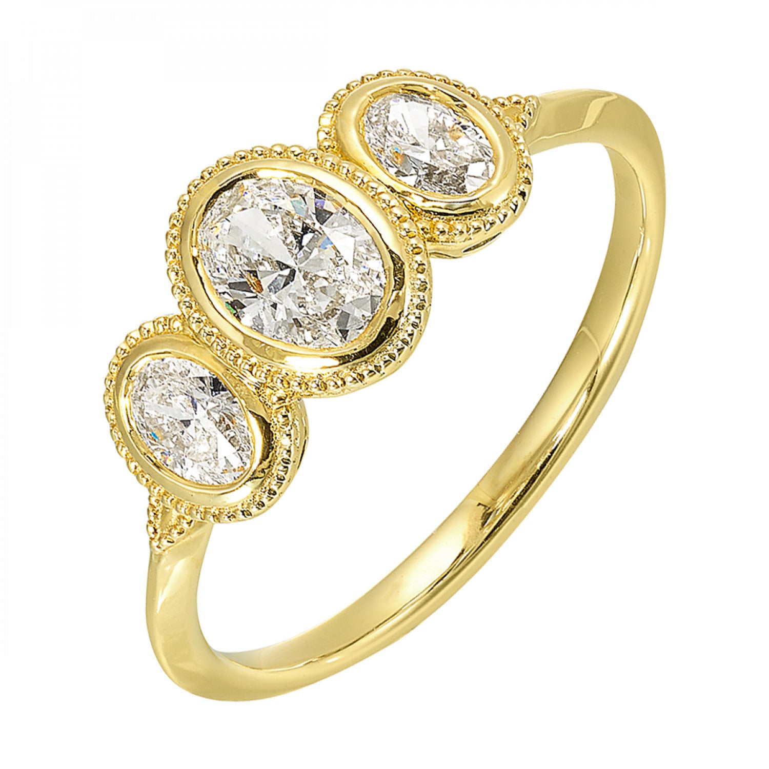 Gold/Platinum Fashion Rings  -  Women'