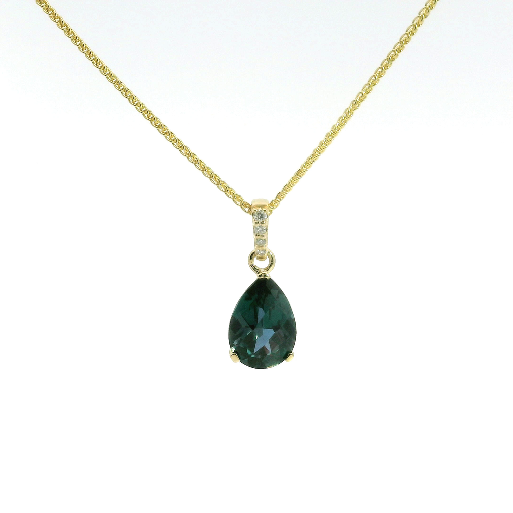 Colored Stone Pendant