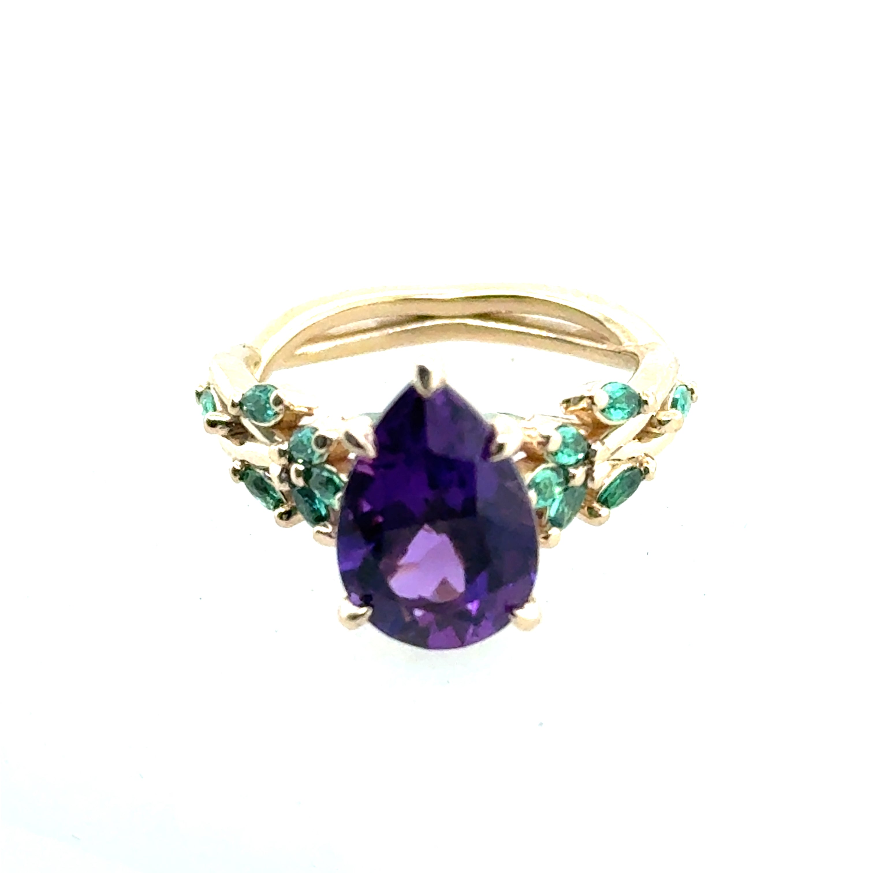 Colored Stone Rings  -  Women'