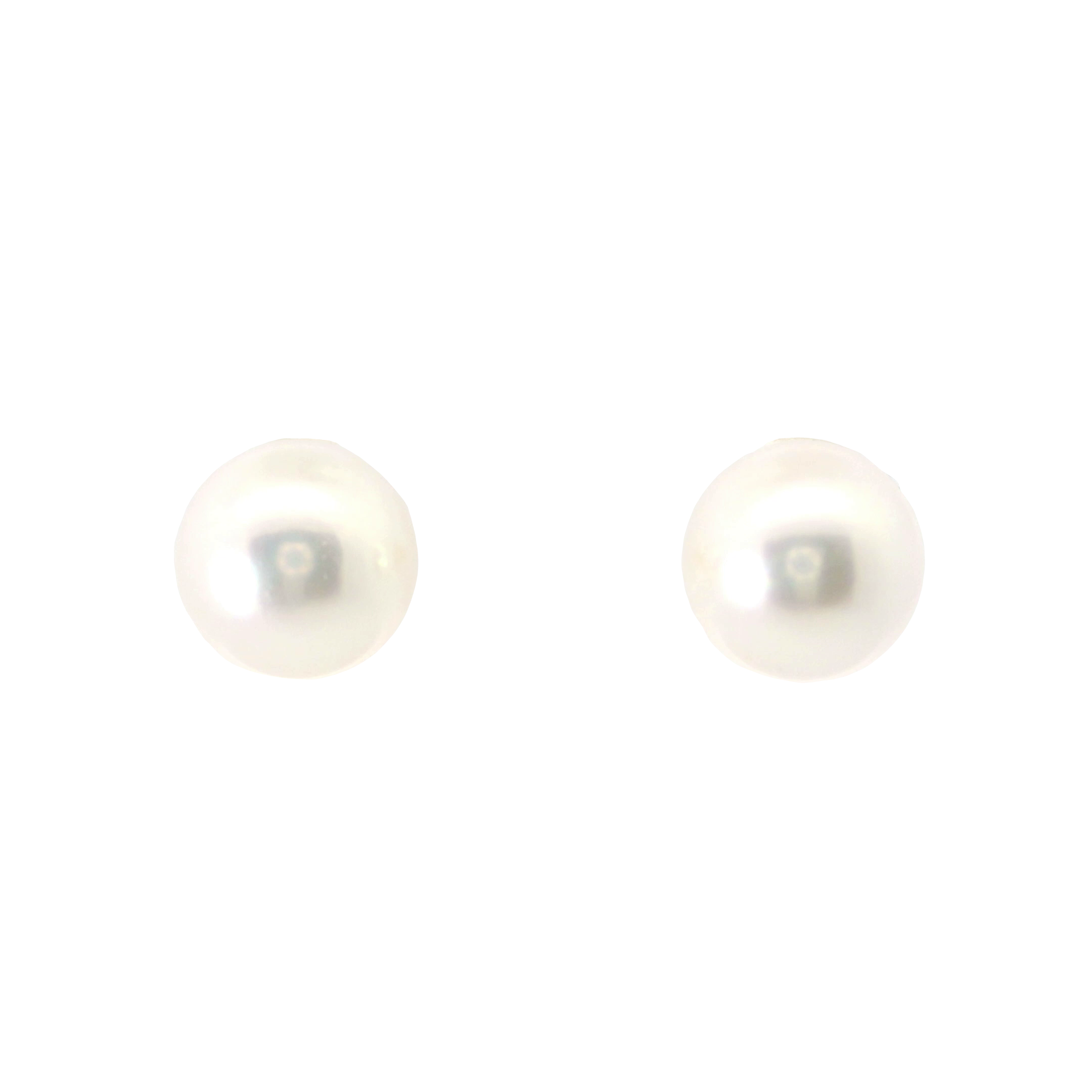 8–8.5mm Akoya Pearl Stud Earrings in 14K Yellow Gold
