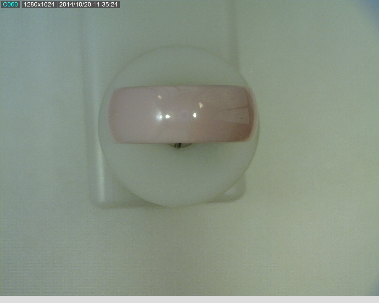 8MM PINK CERAMIC BAND