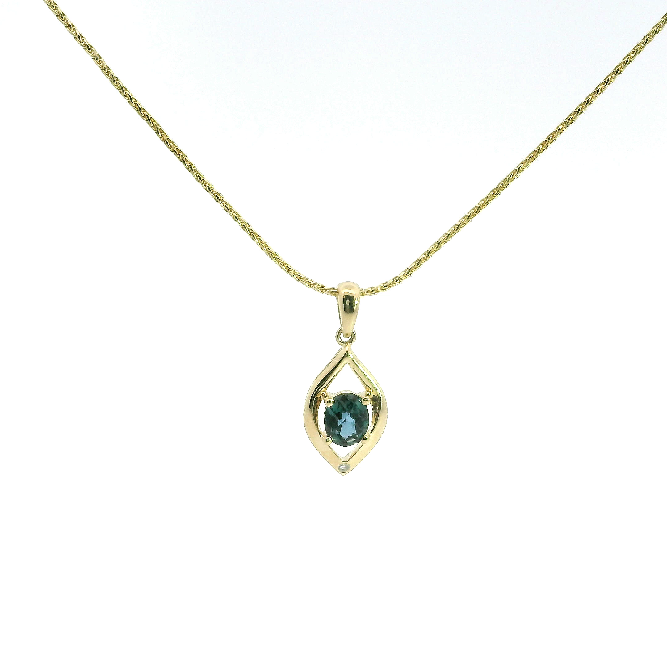 Colored stone Pendant