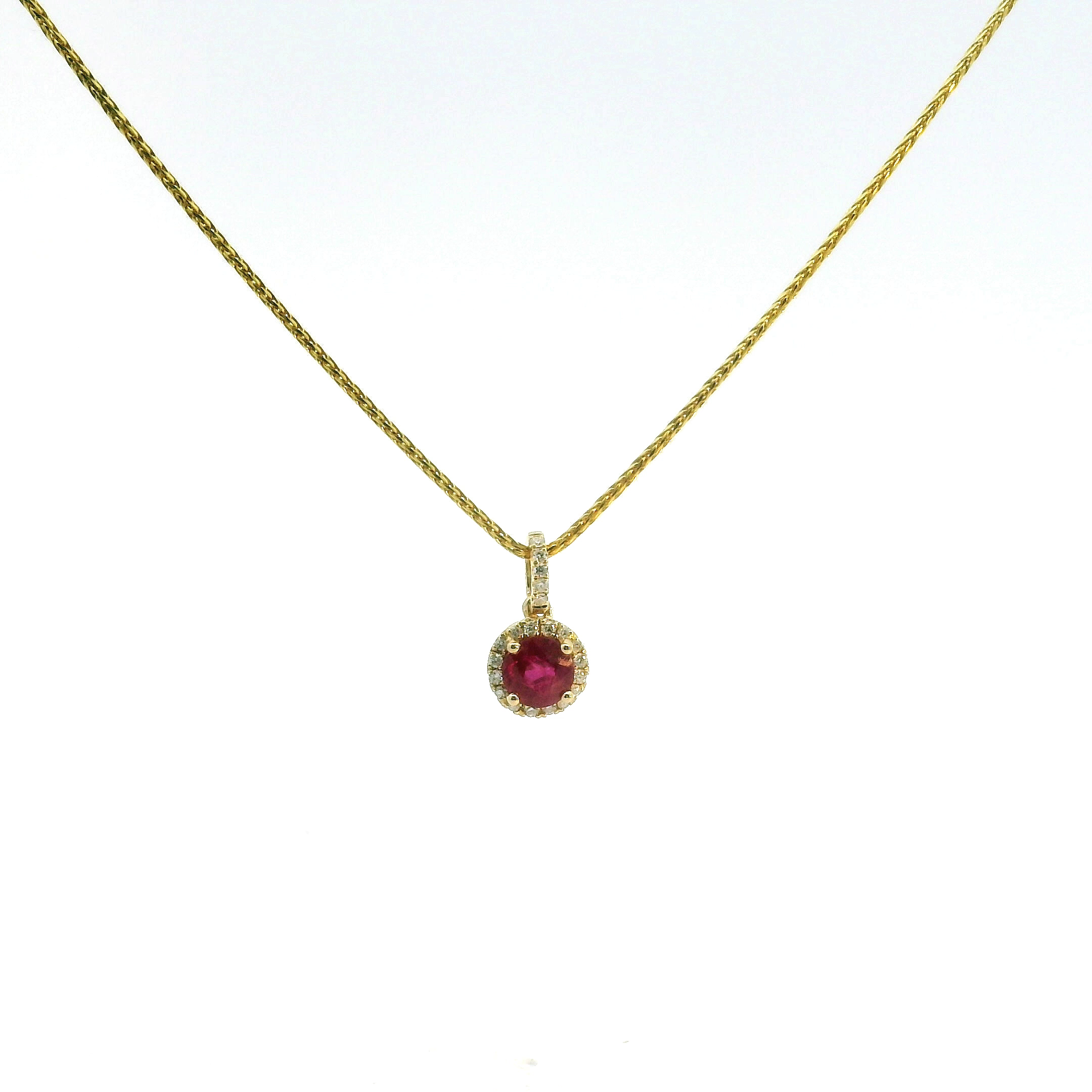 Colored Stone Pendant