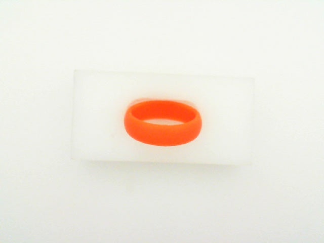 solid orange silicone ring thi