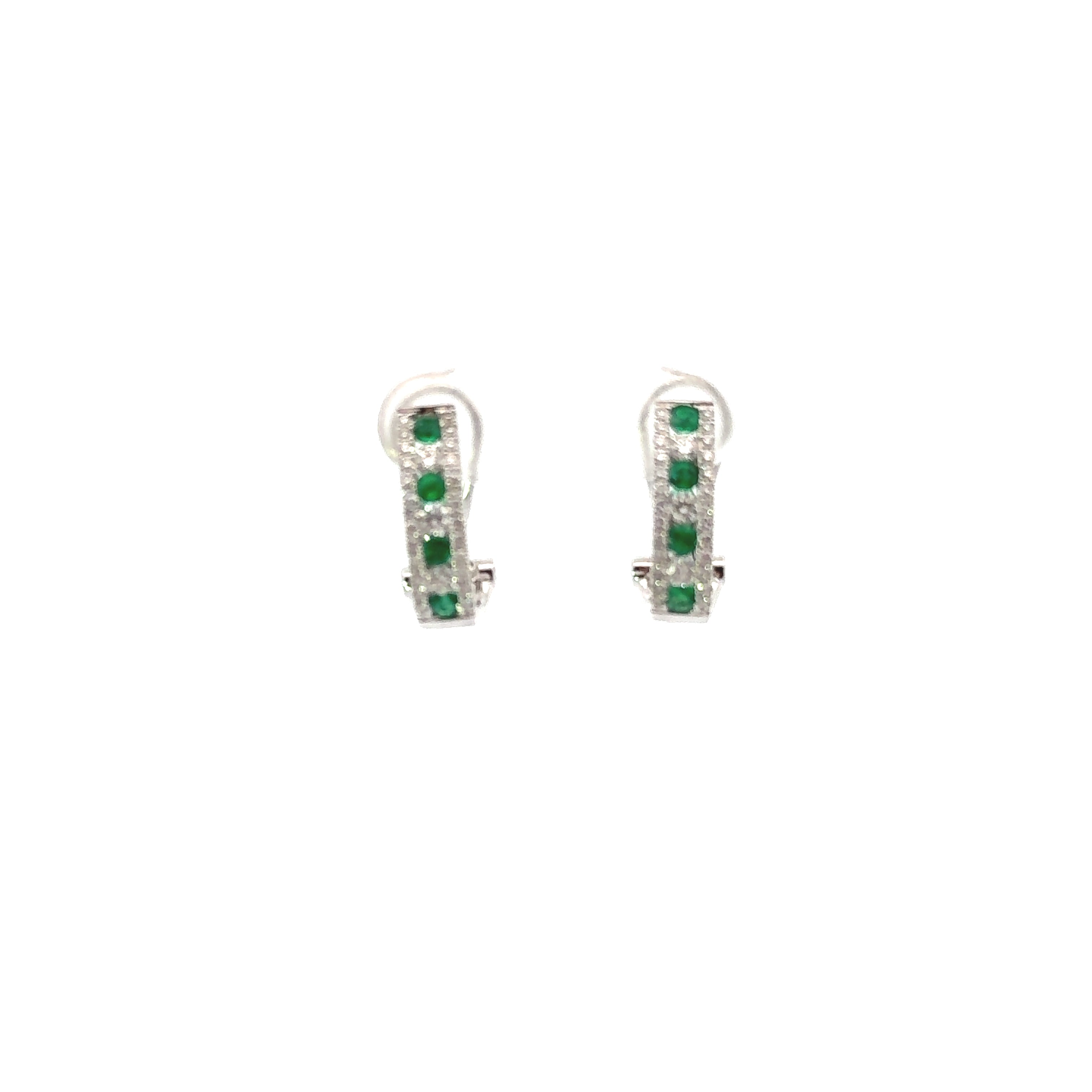 Colored Stone Earring