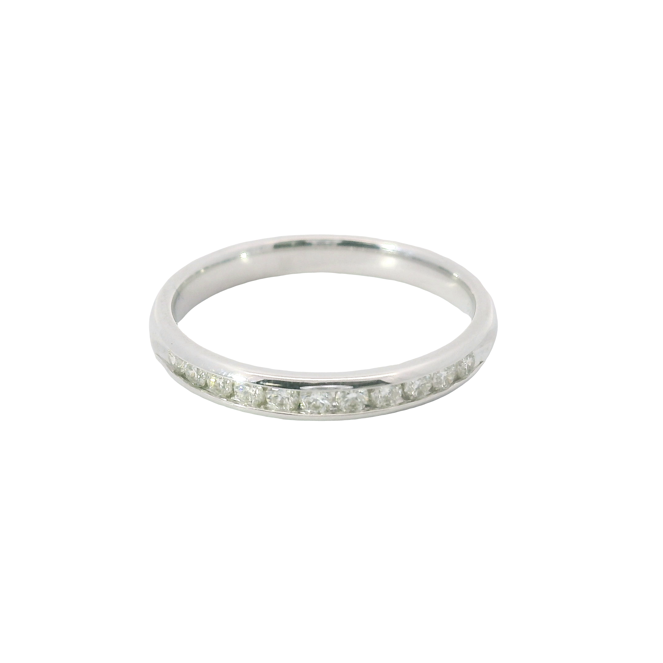 Diamond Wedding Bands  -  Women'