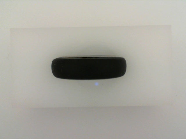 Solid, Black 5.5mm Silicone ba