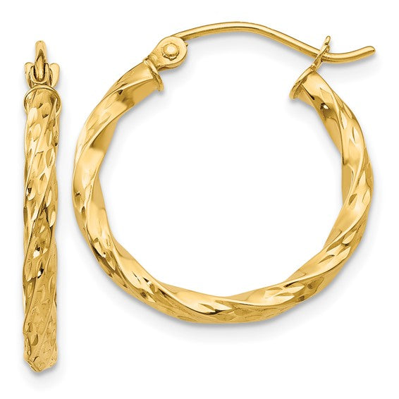 Gold/Platinum Earring