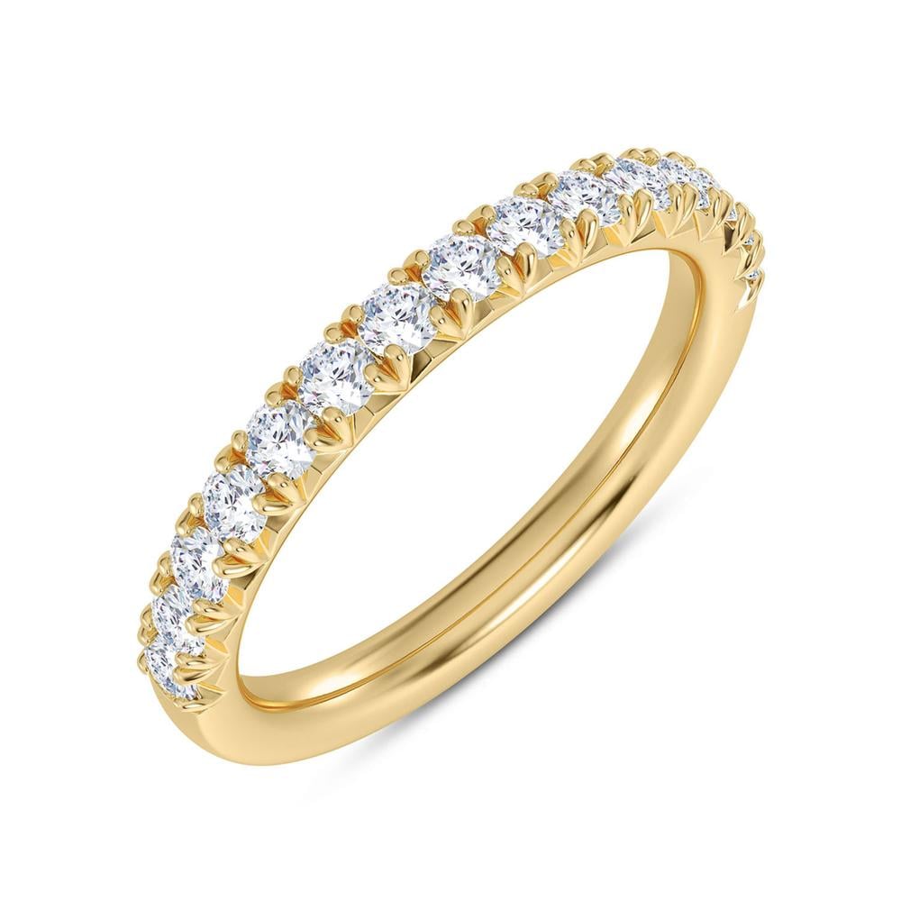 Diamond wedding band