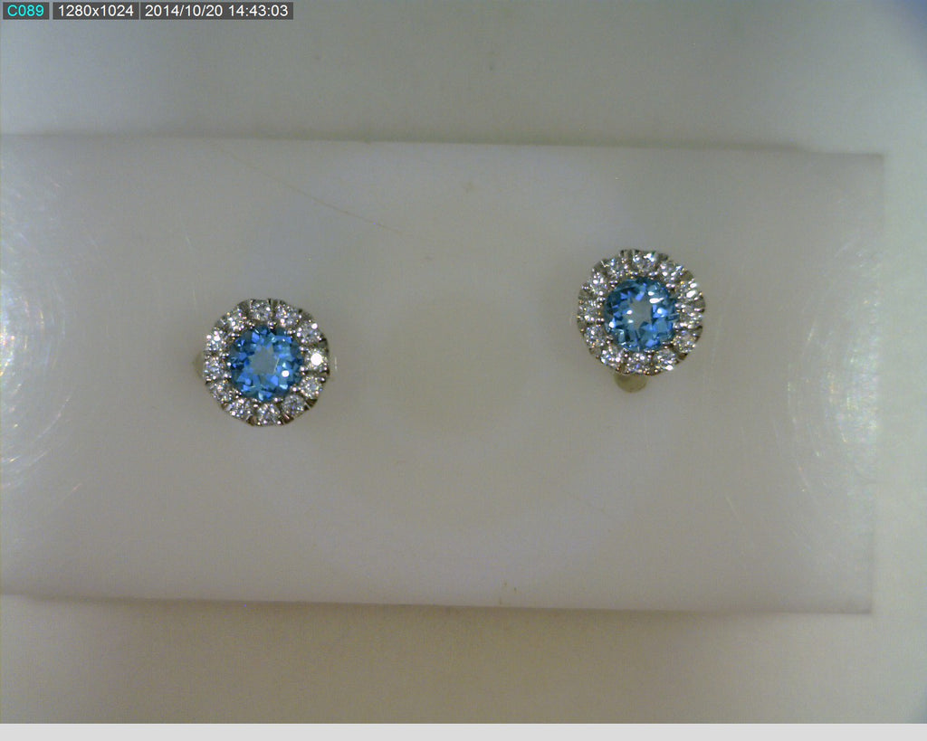 STERLING SILVER BLUE TOPAZ 24