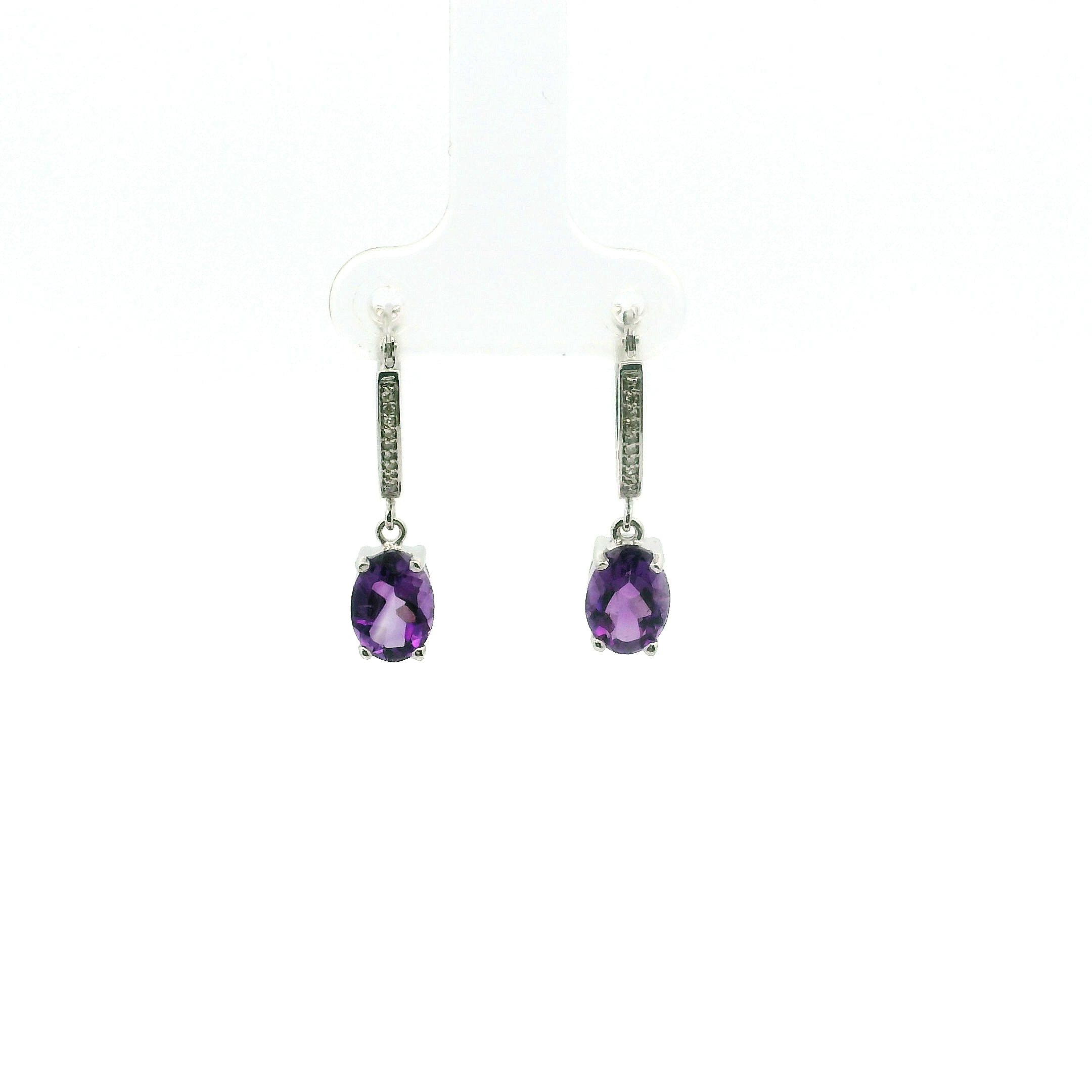 Colored Stone Earrings