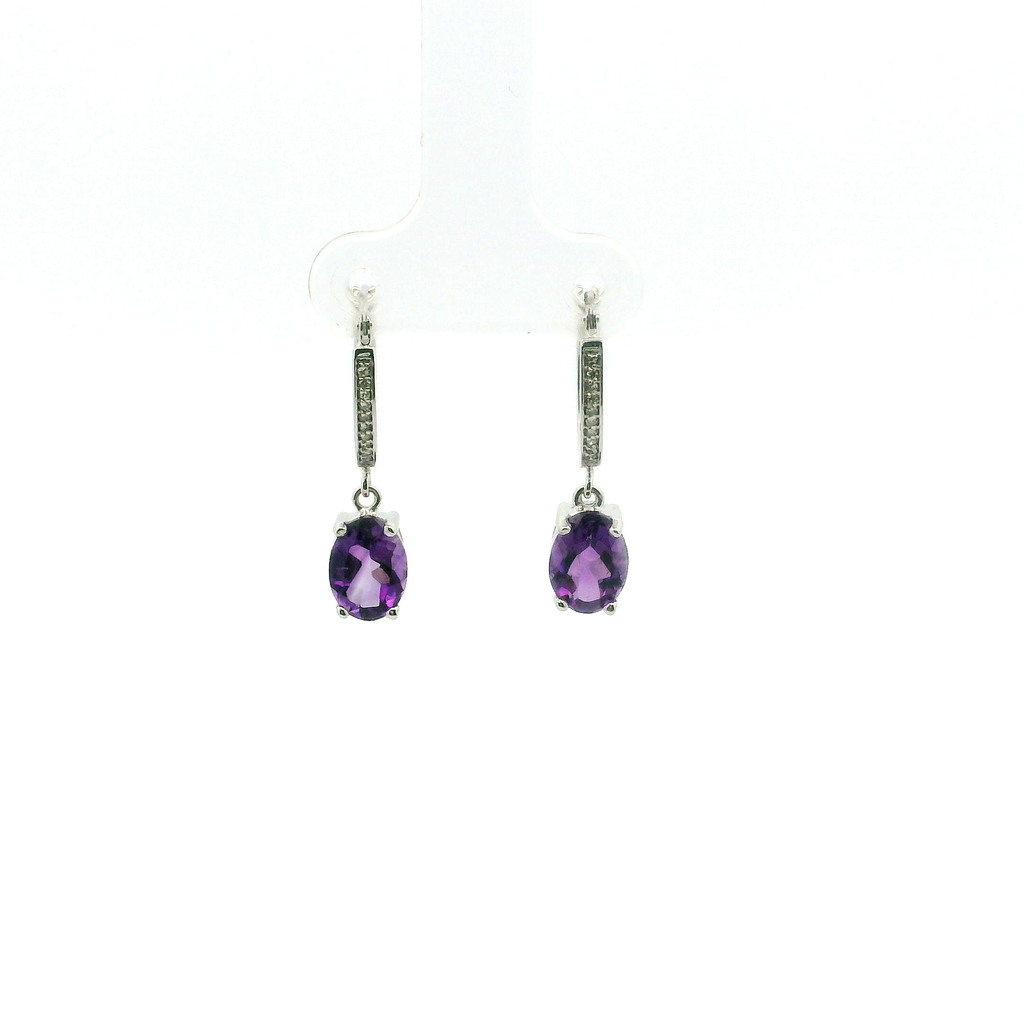Colored Stone Earrings