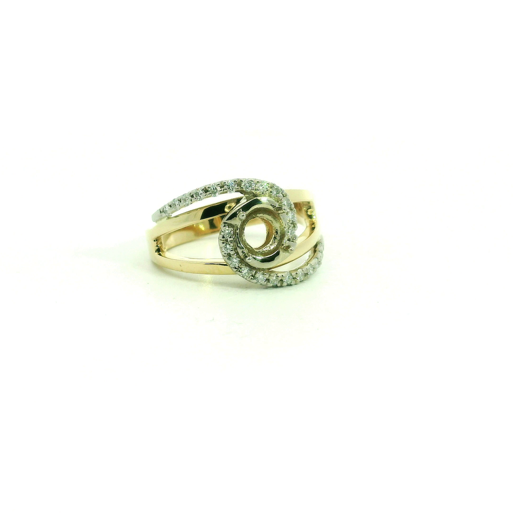 LAb grown Diamond Semi Mounting