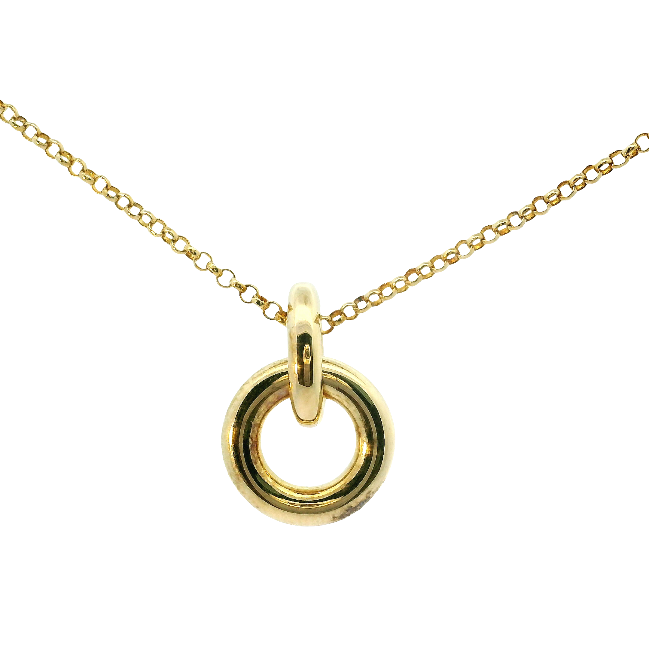 Gold-Plated Sterling Silver Necklace – 17" Length