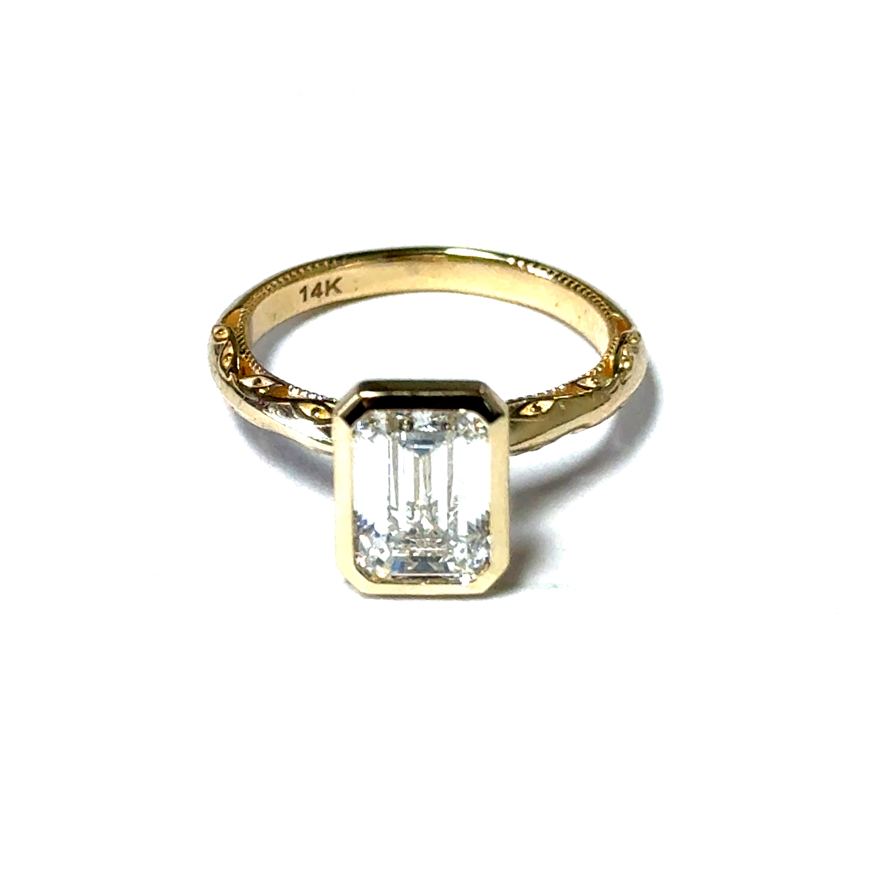 Lab Grown Diamond Engagement Ring